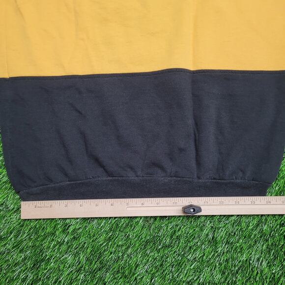 VTG 90s Ms Fantasy Color Block Patchwork Sweatshirt Womens Large Made In USA - Picture 10 of 12